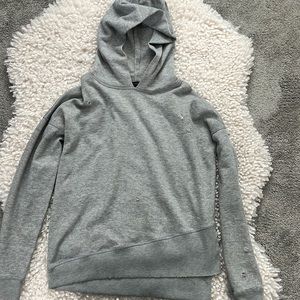 Distressed sweatshirt